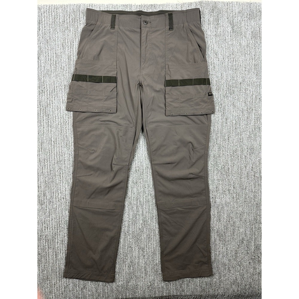 Duluth Trading Pants Mens 36x34 Cargo Stretch Workwear shooting Hunting Tactical
